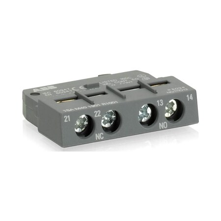 Abb MANUAL MOTOR PROTECTOR AUX, CONTACTS FRONT MOUNT, 1 NC 1 NO HK4-11